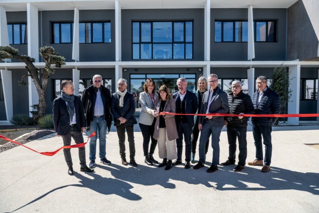 Système U à Vendargues, Inauguration du nouveau batiment
Parc Hermès - Coopérative U Enseigne
Etablissement Sud - Route de Jacou - Vendargues
Le 4 avril 2023
© Francois Moura/Alpaca/Andia.fr