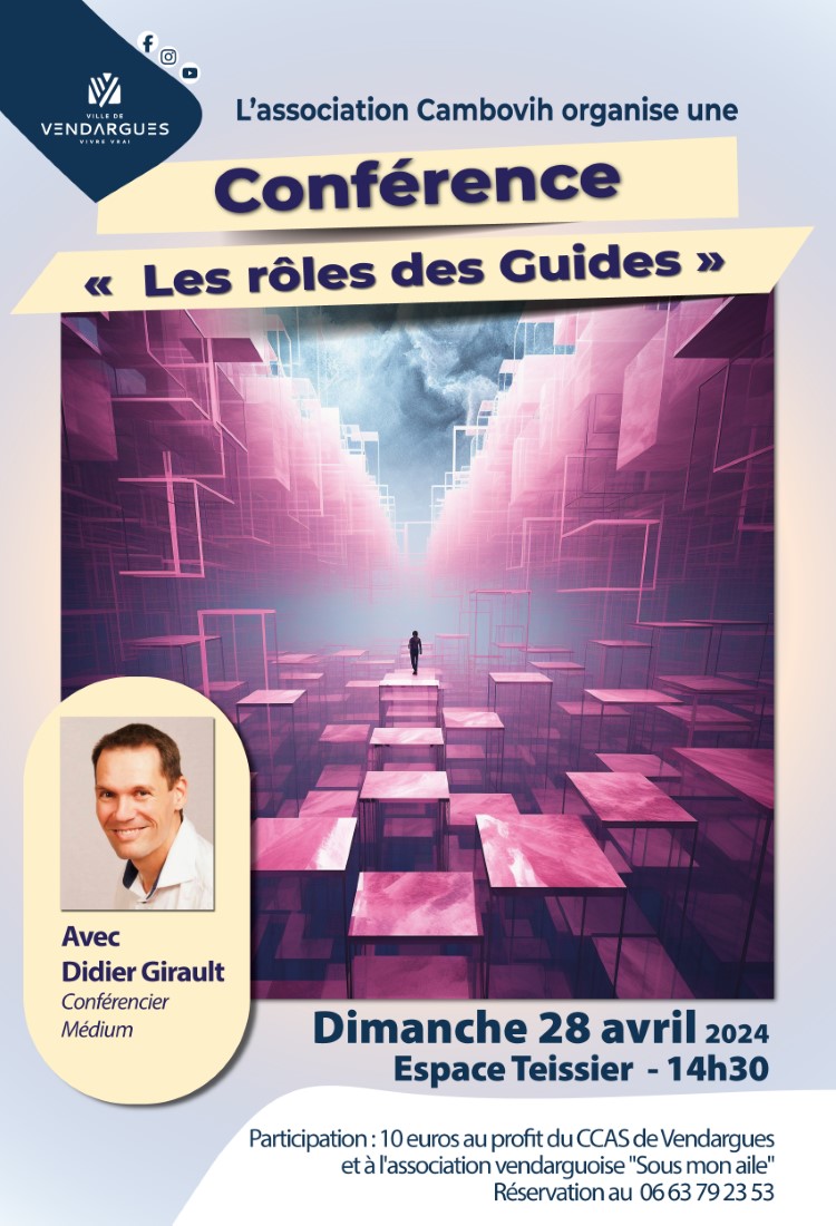 Conférence : “Les rôles des Guides”