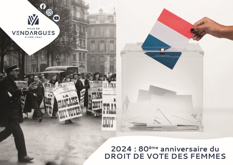 80ème anniversaire du DROIT DE VOTE DES FEMMES
