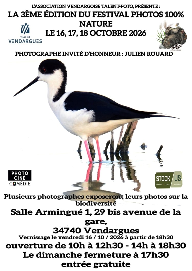 3ème édition du festival photos 100% nature