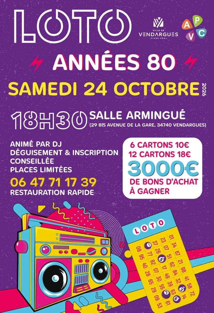 LOTO APCV : Années 80 !