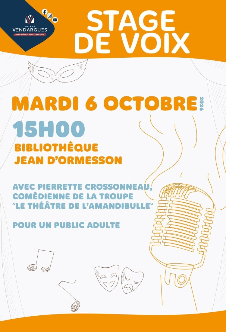 Stage de voix